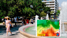 Ενημέρωση Κολυδά για την πορεία του καύσωνα - Ακραία ζέστη με 41 βαθμούς στα ηπειρωτικά και 40άρια στην Αττική, live η εξέλιξη του καιρού
