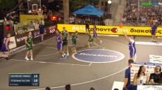 Βάζει και τρίποντα ο Γιώργος Καραγκούνης - Το έκανε στη Σύρο και αποθεώθηκε - Δείτε βίντεο 