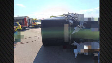 Νεκροί πατέρας και γιος σε τροχαίο δυστύχημα έξω από τη Θεσσαλονίκη - Συνελήφθη ο οδηγός του φορτηγού, δείτε βίντεο 