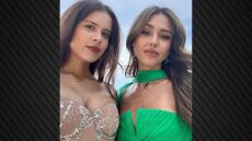 Η ομοιότητα της Τζέσικα Άλμπα με την κόρη της - Δείτε φωτογραφίες από την εμφάνισή τους στον γάμο του Μπέζος και της Σάντσεζ 
