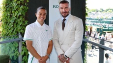 Σάκκαρη: Συνάντηση με τον Μπέκαμ πριν την πρεμιέρα στο Wimbledon
