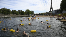 Βίντεο: Άνοιξε ο Σηκουάνας για κολύμπι για πρώτη φορά από το 1923