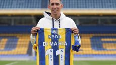 Βούρκωσε ο Άνχελ Ντι Μαρία στην επιστροφή του μετά από 18 χρόνια στη Ροσάριο Σεντράλ - Δείτε βίντεο