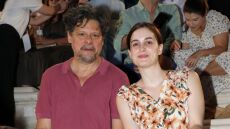 Λευτέρης Χαρίτος: Η εμφάνισή του με τη νεαρή σύντροφό του στο Ηρώδειο