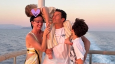 Ο Ορλάντο Μπλουμ και η Κέιτι Πέρι ποζάρουν μαζί μετά τον χωρισμό τους