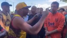 Βίντεο: Εισβολή οπαδών και απειλές κατά παικτών στη Βραζιλία