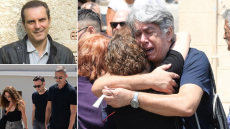 Γεράσιμος Μιχελής: Σε κλίμα βαθιάς οδύνης η κηδεία του ηθοποιού – Συγγενείς, φίλοι και σύσσωμο το «Παρά Πέντε» στο τελευταίο αντίο