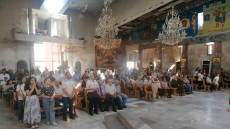  Λειτουργία ξανά στον προφήτη Ηλία στη Δαμασκό ένα μήνα μετά το αιματοκύλισμα - Φωτογραφίες
