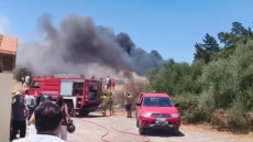 Οριοθετημένη η φωτιά στην Βιγλιά Ιεράπετρας