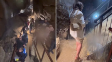 Βίντεο: Η στιγμή που πλημμυρίζουν σπηλιές στη Βόρεια Ιρλανδία, εκκένωσαν οι τουρίστες