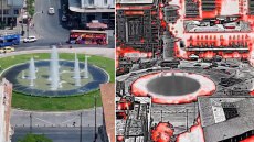 Στο κόκκινο η Αθήνα λόγω καύσωνα: Drone καταγράφει 153°C σε οροφή αυτοκινήτου στη Λένορμαν και 70°C στην Ομόνοια