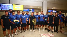 Επέστρεψαν στην Ελλάδα οι «χάλκινοι» παγκόσμιοι πρωταθλητές του πόλο - Βίντεο, φωτογραφίες 