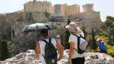 Κλειστή η Ακρόπολη τα μεσημέρια μέχρι την Κυριακή λόγω του καύσωνα