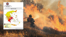 Μάχη με τη φωτιά στην Καστοριά και τις διάσπαρτες εστίες σε Κιλκίς και Θεσπρωτία