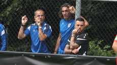 Μπασινάς και Κυργιάκος είδαν το παιχνίδι του ΠΑΟΚ με τη Ναϊμέγκεν - Φωτογραφία 