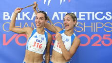 Στίβος: Οι δίδυμες αδελφές Ζενέγια κέρδισαν τα πρώτα μετάλλια της Ελλάδας στο Βαλκανικό του Βόλου 
