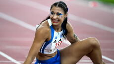 «Διέλυσε» το πανελλήνιο ρεκόρ Κ-23 στο έπταθλο και έκλαψε η Ντραγκομίροβα - Βίντεο, φωτογραφίες