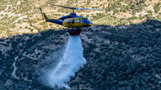 Περιορίστηκε η φωτιά στη Λακωνία - Χωρίς ενεργά μέτωπα οι πυρκαγιές σε Εύβοια, Σέρρες