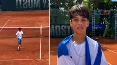 Ραφαήλ Παγώνης: Ποιος είναι ο 13χρονος Έλληνας «Ράφα» που κατέκτησε την κορυφή της Ευρώπης στο τένις