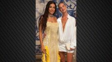 Η Ήβη Αδάμου πόζαρε με το αγγελάκι της Victoria's Secret Ρόζι Χάντινγκτον Γουάιτλι 
