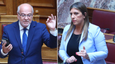 Φλωρίδης σε Κωνσταντοπούλου: Πήρατε τον κατήφορο - Οι Ευρωπαίοι εισαγγελείς αναγνωρίζουν την αγαστή συνεργασία μας