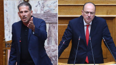 Άγρια σύγκρουση Καραναστάση - Λαζαρίδη στη Βουλή: «Είναι μια ακαθαρσία που ήθελε την αίγλη μου» είπε ο βουλευτής της Πλεύσης
