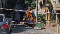 Γκύζη: Κλειστή η οδός Αμφείας λόγω θραύσης αγωγού της ΕΥΔΑΠ
