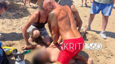 Χανιά: Ναυαγοσώστης επανέφερε 20χρονο που κόντεψε να πνιγεί