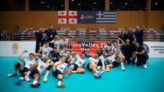 Προκριματικά Ευρωβόλεϊ ανδρών: Περίπατος της Ελλάδας στη Γεωργία και νίκη με 3-0