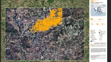 Φωτιά στην Ηλεία: Κάηκαν 7.950 στρέμματα σύμφωνα με την υπηρεσία Copernicus