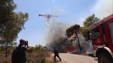 Καλύτερη η εικόνα στις φωτιές που ξέσπασαν χθες σε Σαμοθράκη και Πρέβεζα - Σχεδόν 16.000 στρέμματα κάηκαν στην Κερατέα