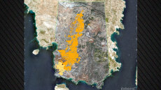 Φωτιά στην Κερατέα: Δορυφορικά δεδομένα δείχνουν την καμένη έκταση - Έγιναν «στάχτη» πάνω από 15.800 στρέμματα, τιτάνια μάχη να σωθεί ο Εθνικός Δρυμός Σουνίου

