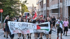 Βόλος: Διαδηλωτές υπέρ της Παλαιστίνης θέλησαν να εμποδίσουν την αποβίβαση Ισραηλινών τουριστών από κρουαζιερόπλοιο