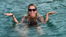 Δούκισσα Νομικού: Οι βουτιές της στη βροχή - «Μετά έρχεται πάντα το ουράνιο τόξο», γράφει