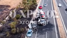 Τροχαίο στην Εγνατία: «Βγάλτε μας, σώστε μας» - Αυτόπτης μάρτυρας περιγράφει τις δραματικές στιγμές με τους 3 απανθρακωμένους
