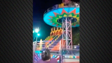 Τρομακτικό ατύχημα σε λούνα παρκ στην Ινδία: Περιστρεφόμενος δίσκος έπεσε από ύψος 15 μέτρων - Τέσσερις τραυματίες, οι δύο παιδιά