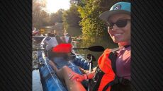 Η Μαριέττα Χρουσαλά έκανε καγιάκ στον Αχέροντα - Δείτε τα στιγμιότυπα