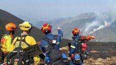 Οι Έλληνες δασοκομάντος στη μάχη με τις μεγάλες πυρκαγιές στην Ισπανία - Δείτε φωτογραφίες