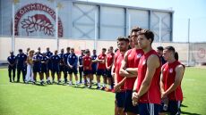 Ολυμπιακός: Αγιασμός στο Ρέντη