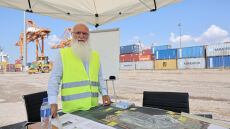 Στις εγκαταστάσεις του ΟΛΘ ο Ιβάν Σαββίδης – Στο επίκεντρο οι εργασίες για την προβλήτα 6