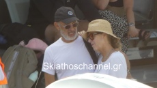 Ο Τομ Χανκς βρέθηκε στη Σκιάθο με τη Ρίτα Γουίλσον