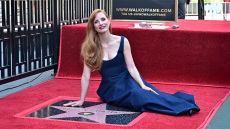 Η Τζέσικα Τσαστέιν έλαβε το  δικό της αστέρι στη Λεωφόρο της Δόξας