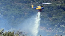 Καλύτερη η εικόνα της πυρκαγιάς σε αγροτοδασική έκταση στη Μάνη - Στη μάχη 4 εναέρια μέσα

