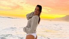 Η Αλεσάντρα Αμπρόσιο κάνει διακοπές με τον σύντροφό της στο Μαλιμπού - Τα στιγμιότυπα με φόντο το ηλιοβασίλεμα