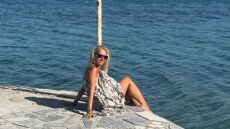 Στη Σάμο η Μαρία Μπεκατώρου - Δείτε τα στιγμιότυπα 