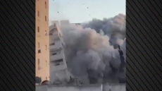 Βίντεο: Βομβάρδισε πολυκατοικία στη Γάζα το Ισραήλ, είχε ζητήσει να εκκενωθεί