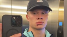 Ο Χάαλαντ «τράκαρε» με την πόρτα του λεωφορείου της Εθνικής Νορβηγίας