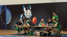 Eurobasket 2025: Ο Λίνας Κλέιζα φώναξε «αγαπώ τον Ολυμπιακό» στην προπόνηση της Λιθουανίας