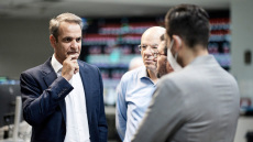 Ο Κυριάκος Μητσοτάκης επισκέφτηκε το μετρό στο Σύνταγμα -  Βίντεο και φωτογραφίες 