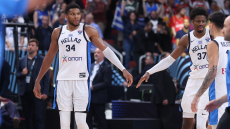 Γιάννης Αντετοκούνμπο στη συνέντευξη τύπου: «Όσο είναι εδώ ο Σπανούλης, θα είμαι και εγώ» 